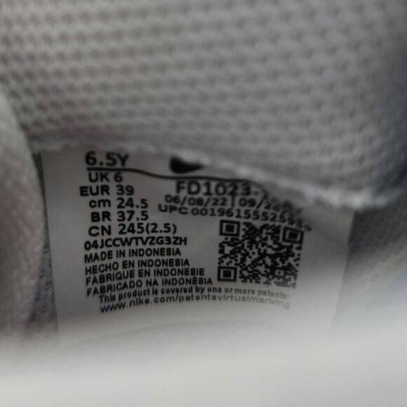 Nike Air Force 1 Low '07 PRM San Francisco Chinatown Lotus Flower 6.5Y / W8 - Picture 11 of 12